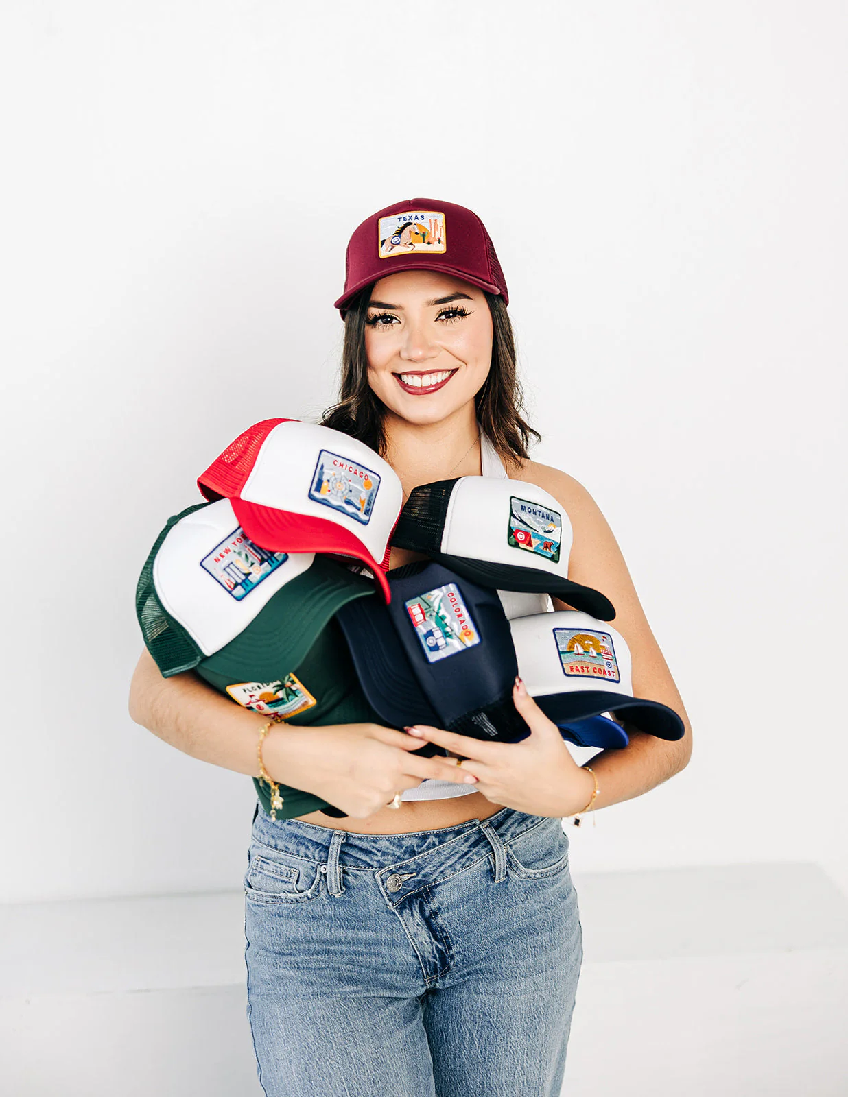 Colorado Postcard Trucker Hat - Image 3