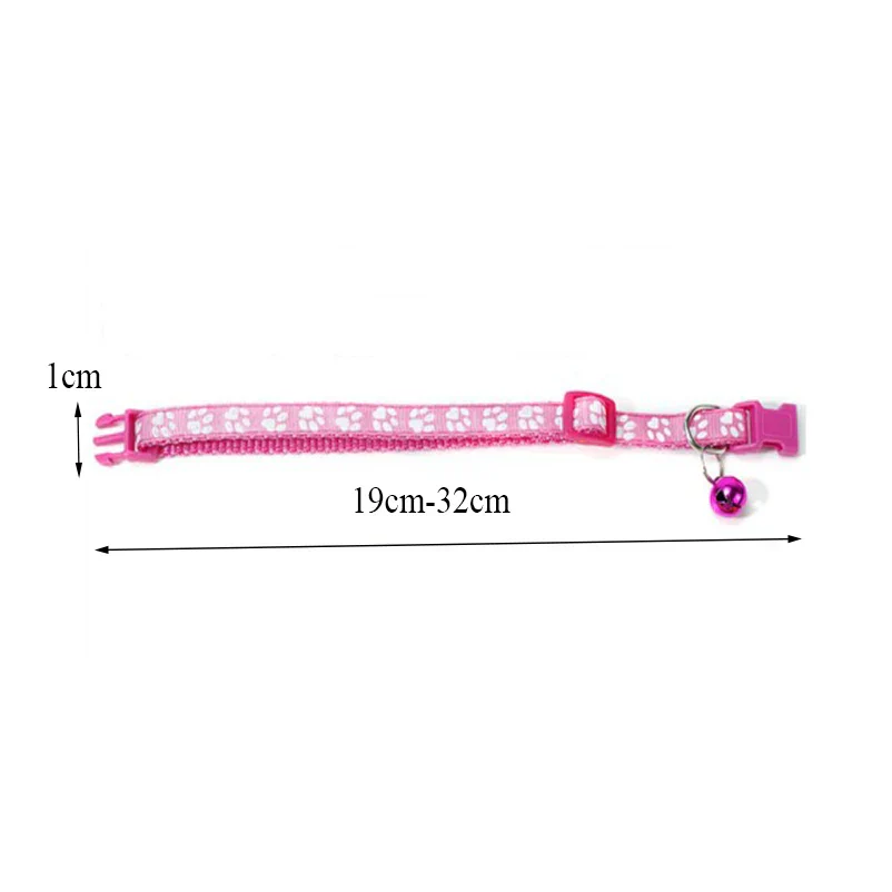 Colorful Adjustable Cat Collar with Bell - Image 4