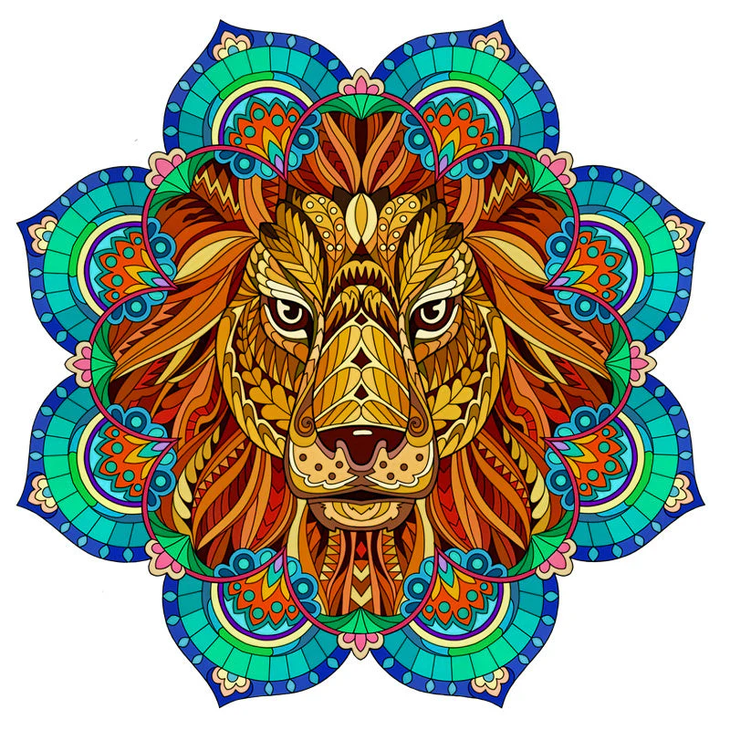 Colorful Butterfly Animal Wooden Puzzles - Image 22