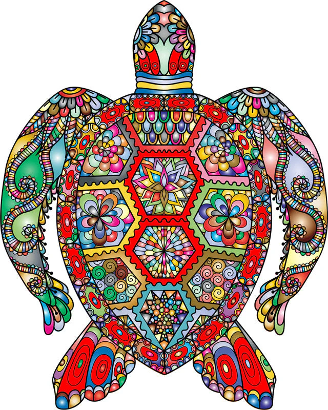 Colorful Butterfly Animal Wooden Puzzles - Image 35