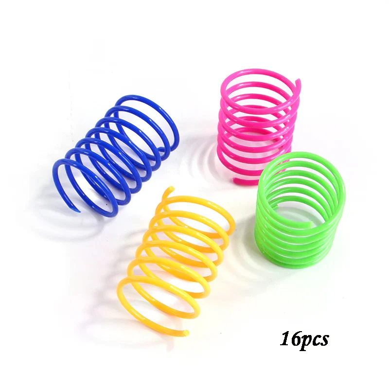 Colorful Cat Spring Toys – Durable Coil Play for Kittens - Image 21