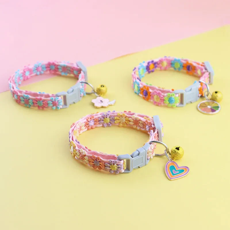 Colorful Pet Collar With Bell for Cats & Small Dogs - Image 4