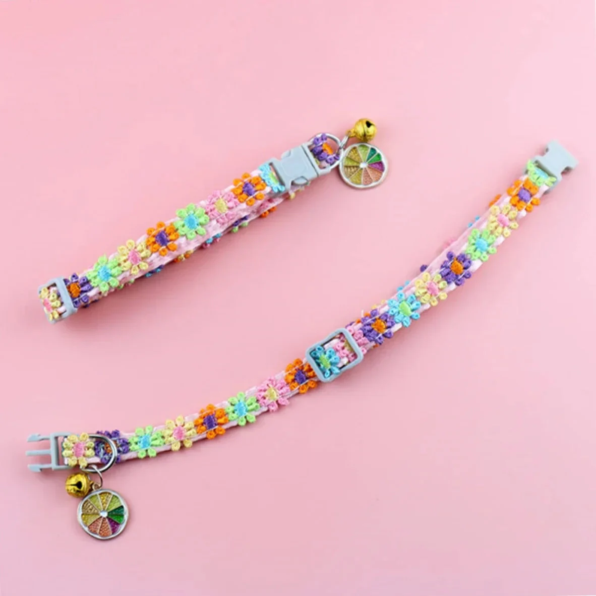 Colorful Pet Collar With Bell for Cats & Small Dogs - Image 5