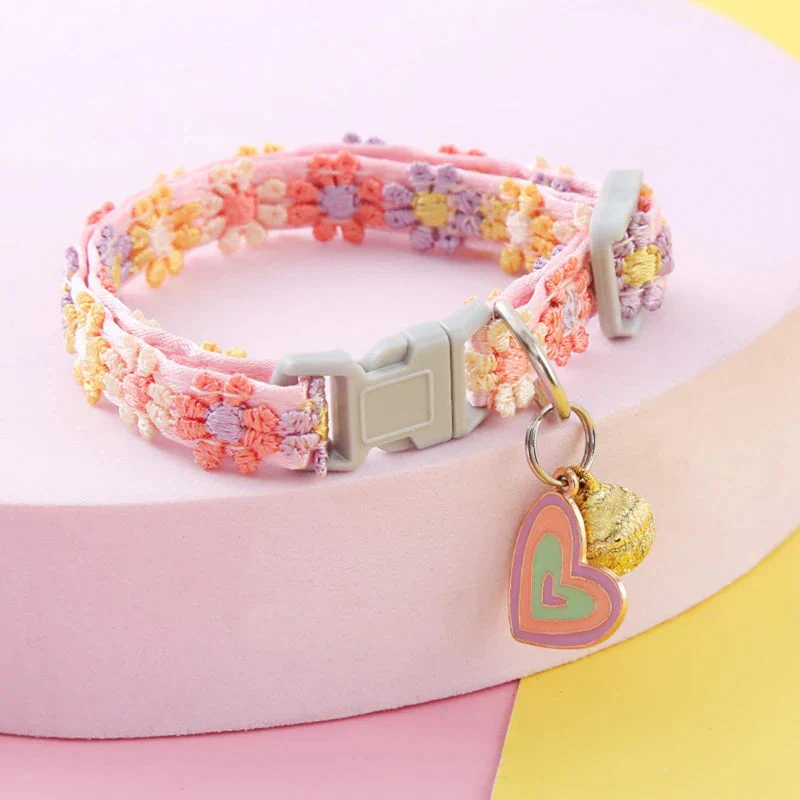 Colorful Pet Collar With Bell for Cats & Small Dogs - Image 9