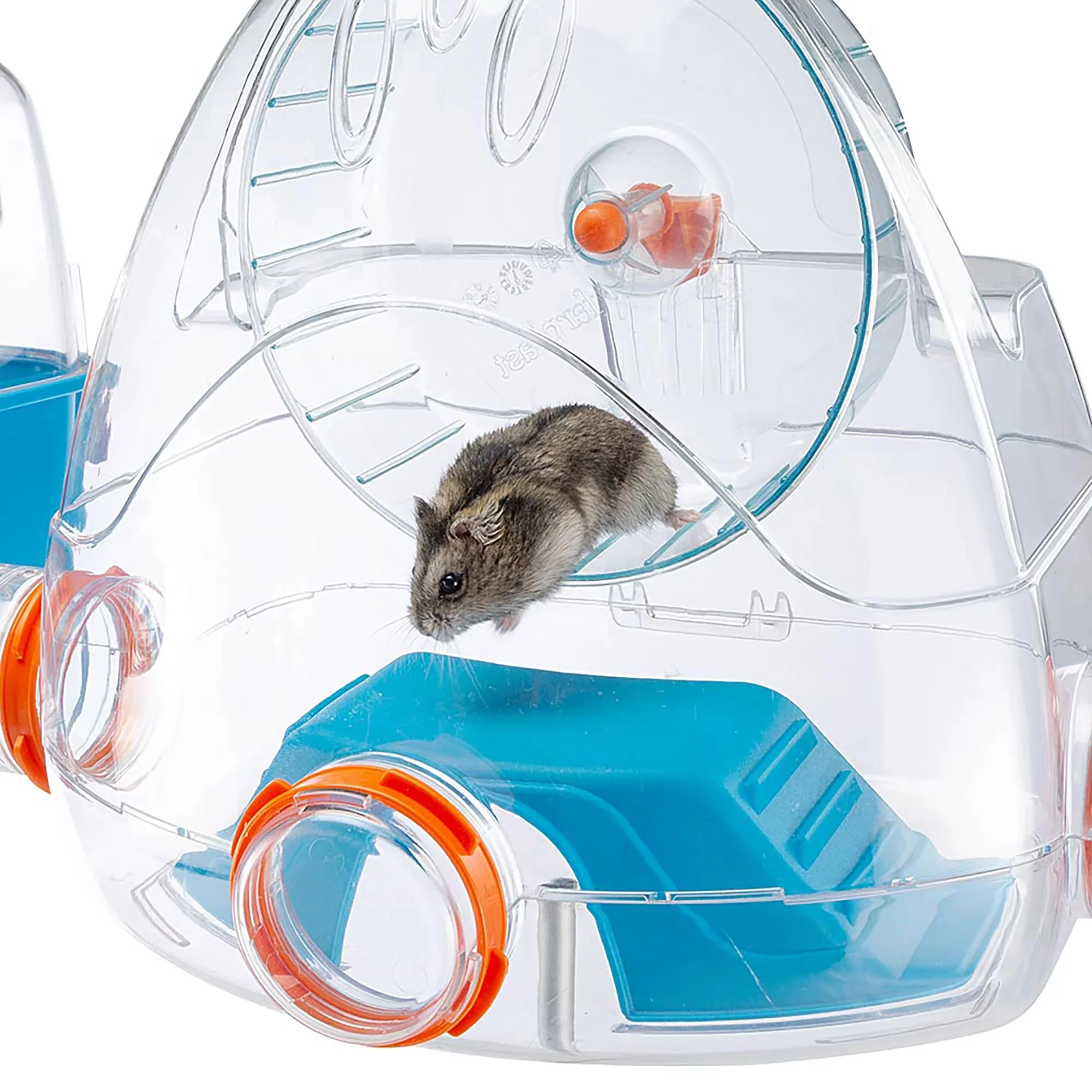 Combi 2 Starter Hamster Cage | Includes Accessories | 31.3L X 11.61W X 10.35H Inches, Blue - Image 5