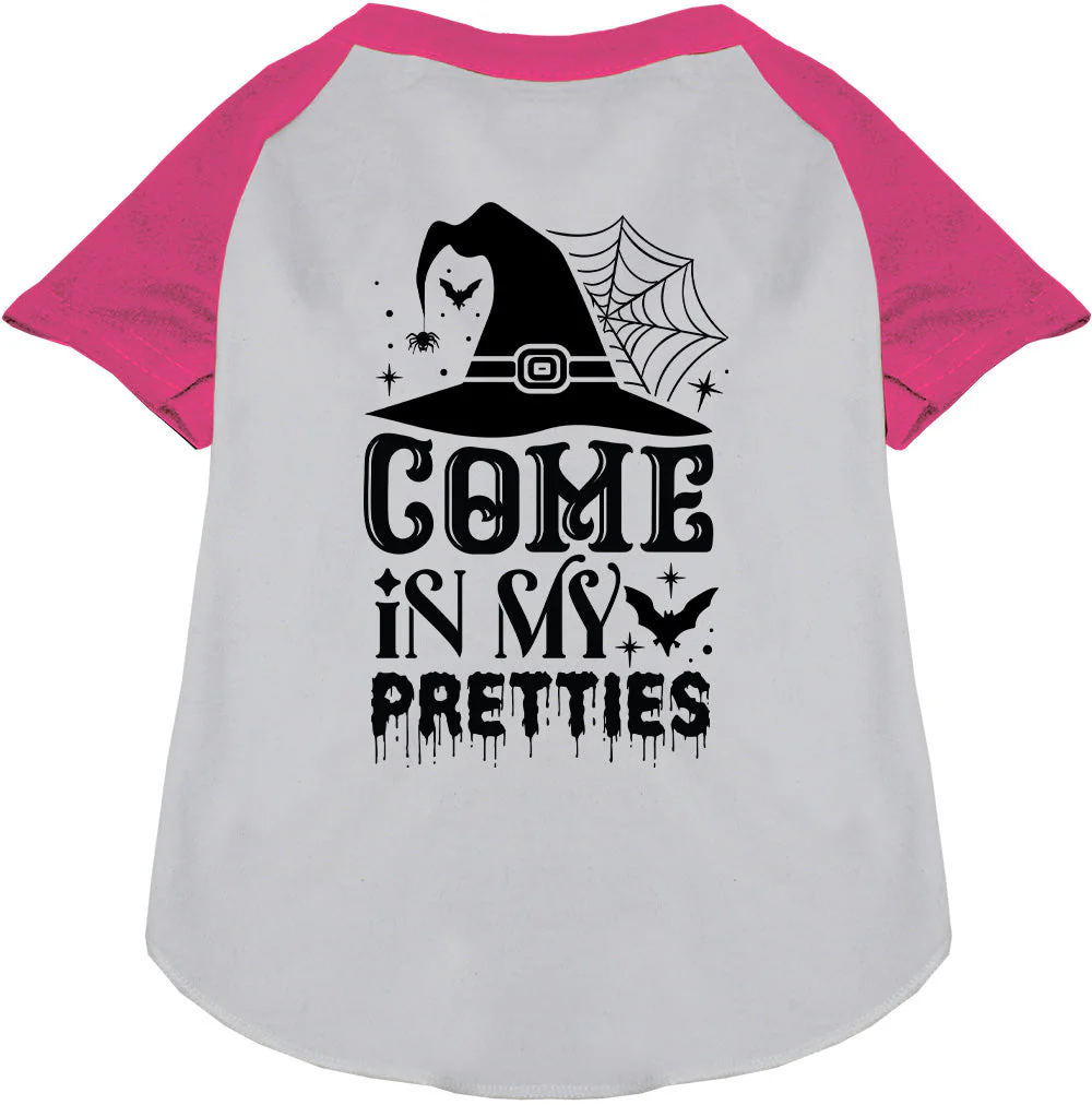 Come In My Pretties Pet Raglan Shirt - Image 4