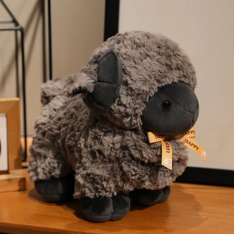 Comfort Doll Curly Wool Sheep Plush Toy - Image 13