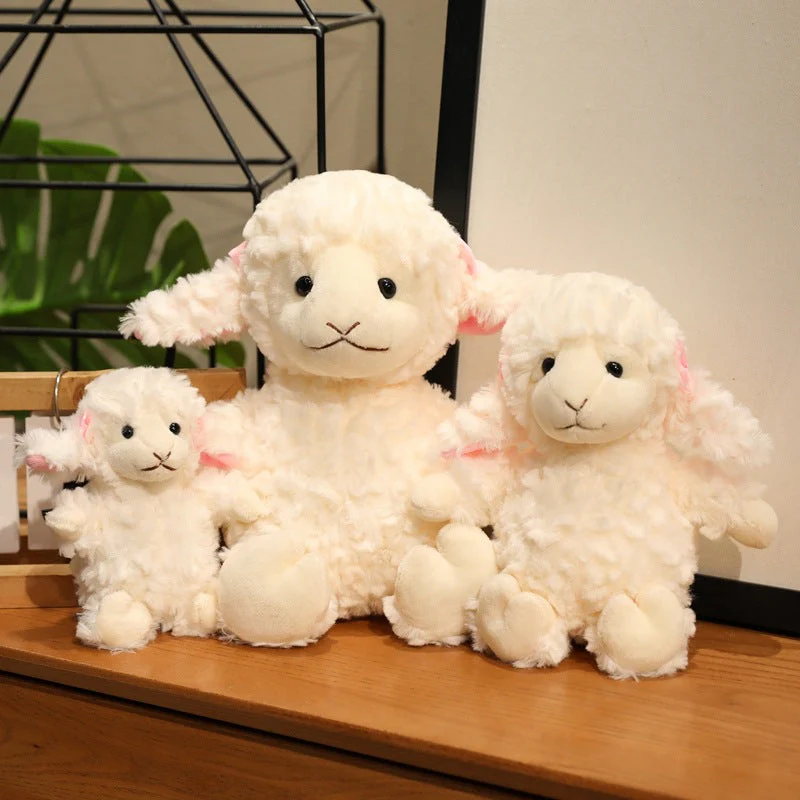 Comfort Doll Curly Wool Sheep Plush Toy - Image 4