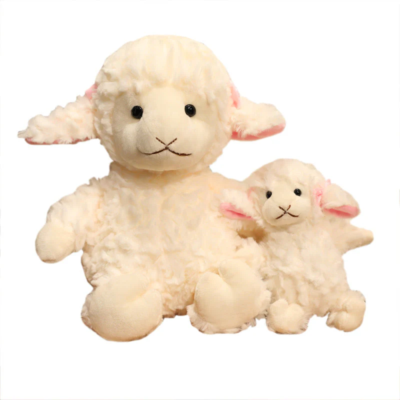 Comfort Doll Curly Wool Sheep Plush Toy - Image 5