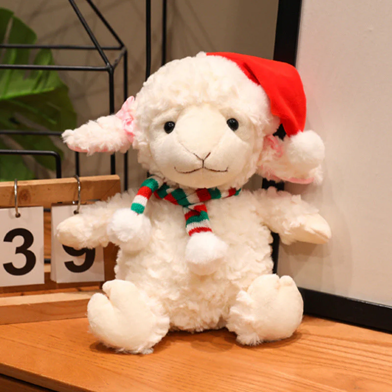 Comfort Doll Curly Wool Sheep Plush Toy - Image 7
