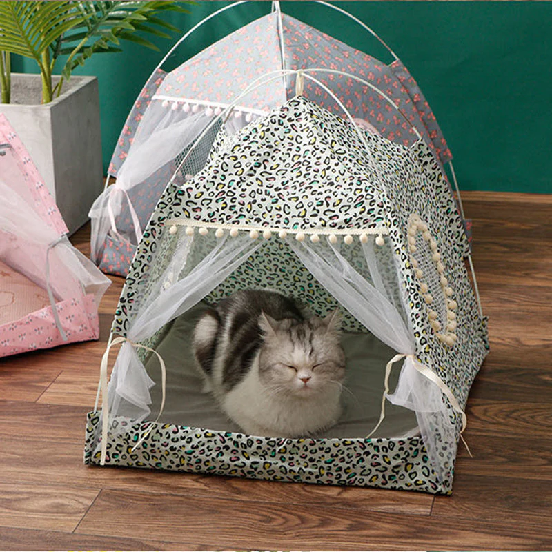 Comfy Calming Pet Tent Bed for Small Dogs and Cats - Image 6