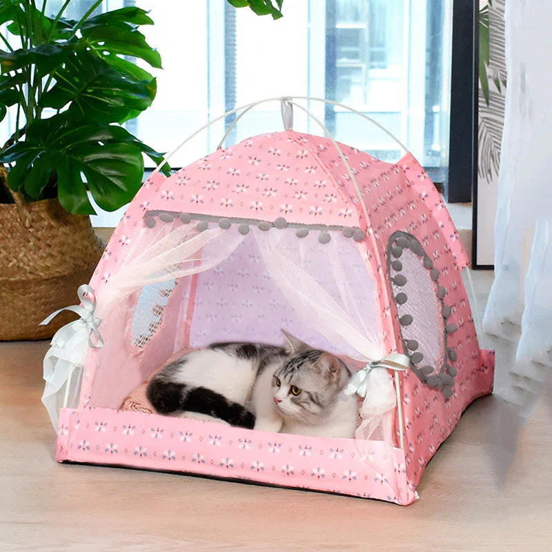 Comfy Calming Pet Tent Bed for Small Dogs and Cats - Image 7