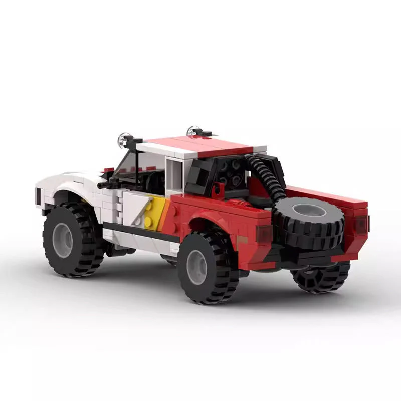 Compatible With Small Particles Diy Assembled Building Block Toys Truck Trolley Model Gift Decoration - Image 2