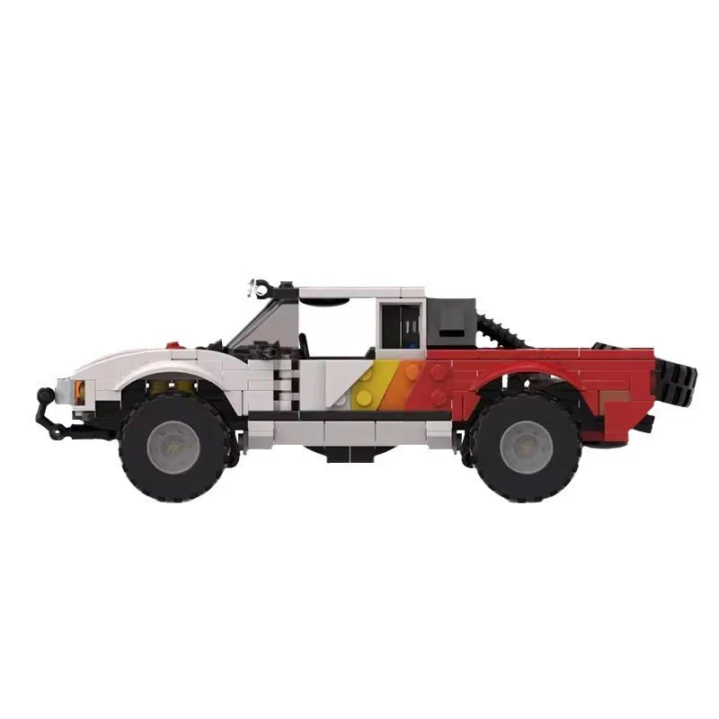 Compatible With Small Particles Diy Assembled Building Block Toys Truck Trolley Model Gift Decoration - Image 4