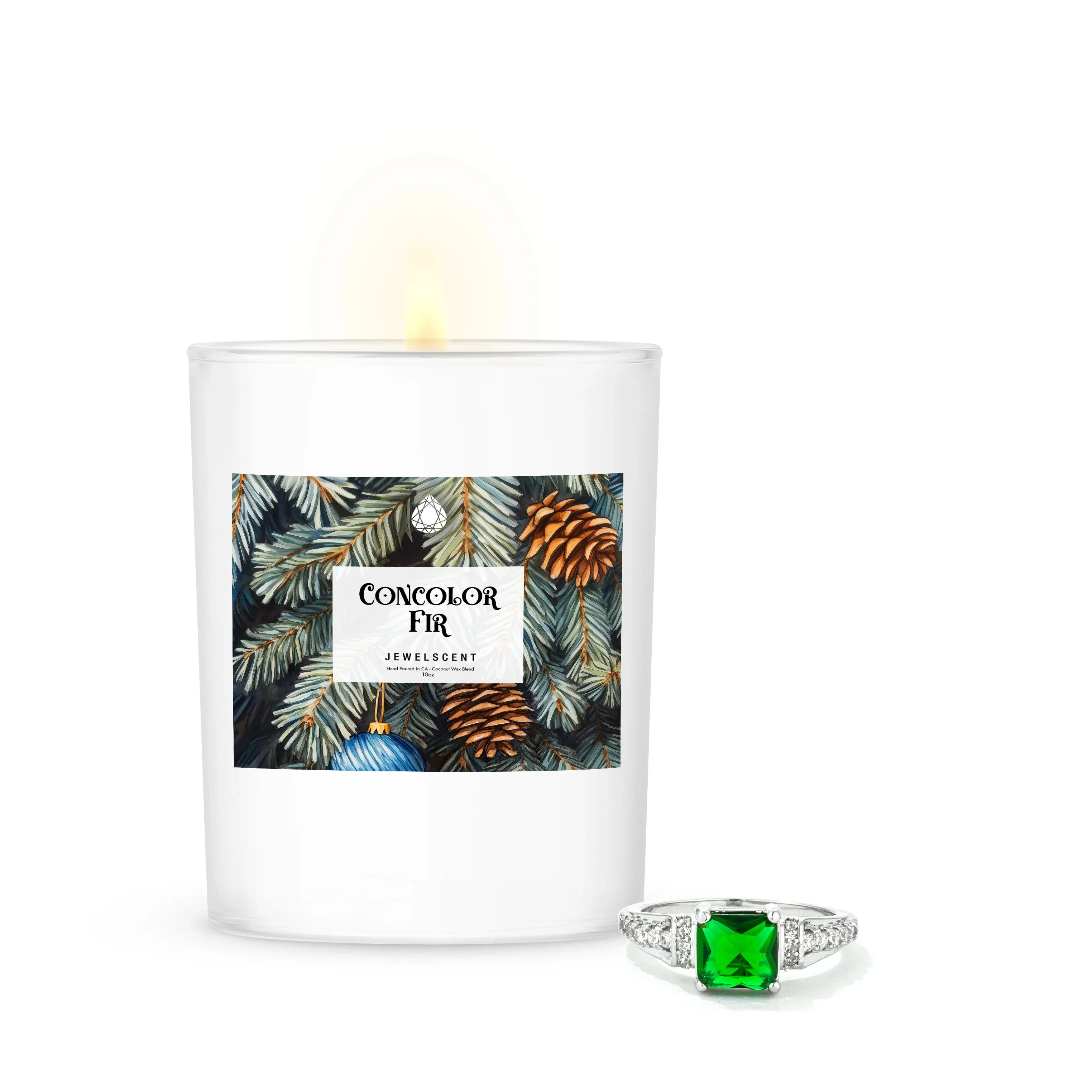 Concolor Fir 10oz Signature Jewelry Candle - Image 3