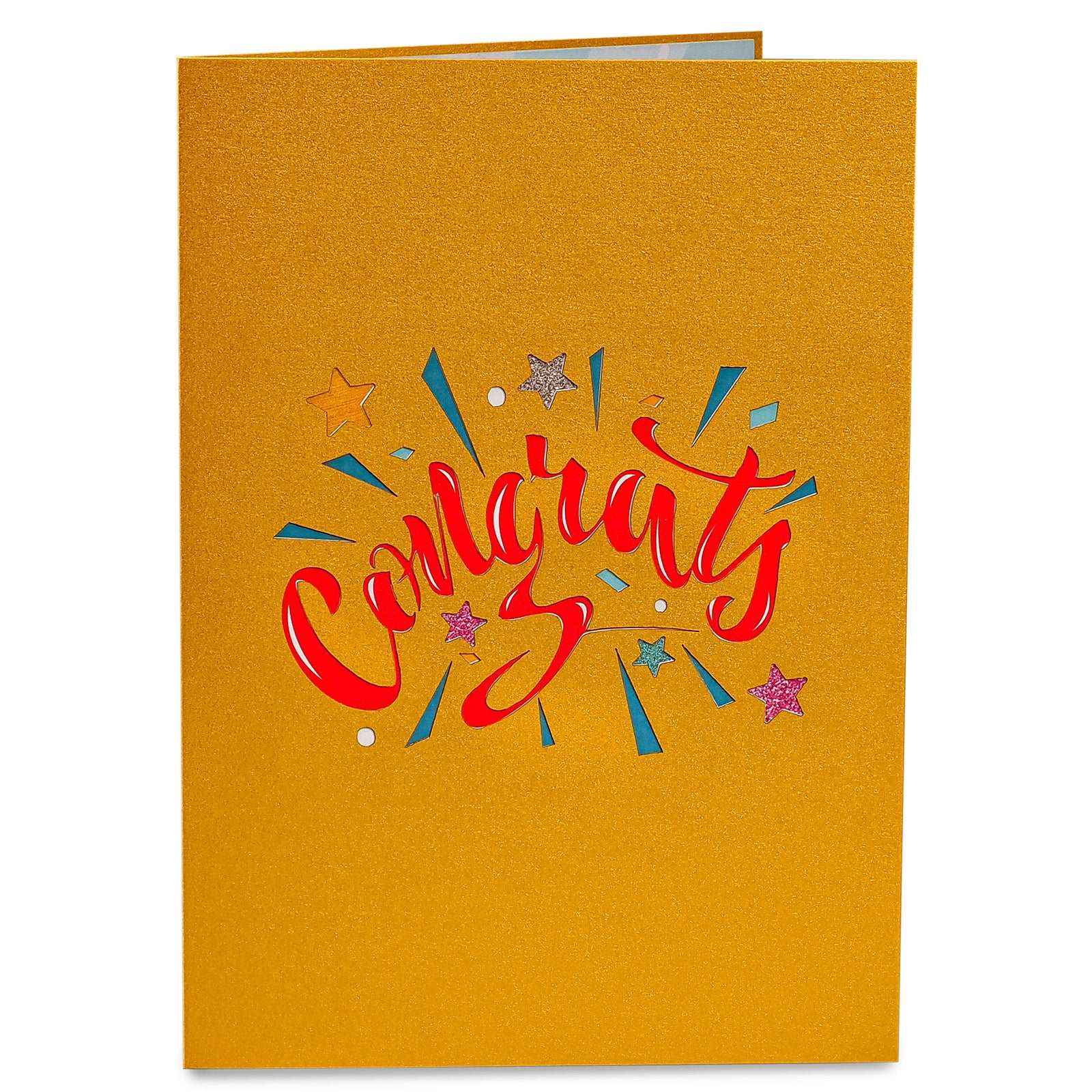 Congrats Pop Up Graduation Card - Image 2