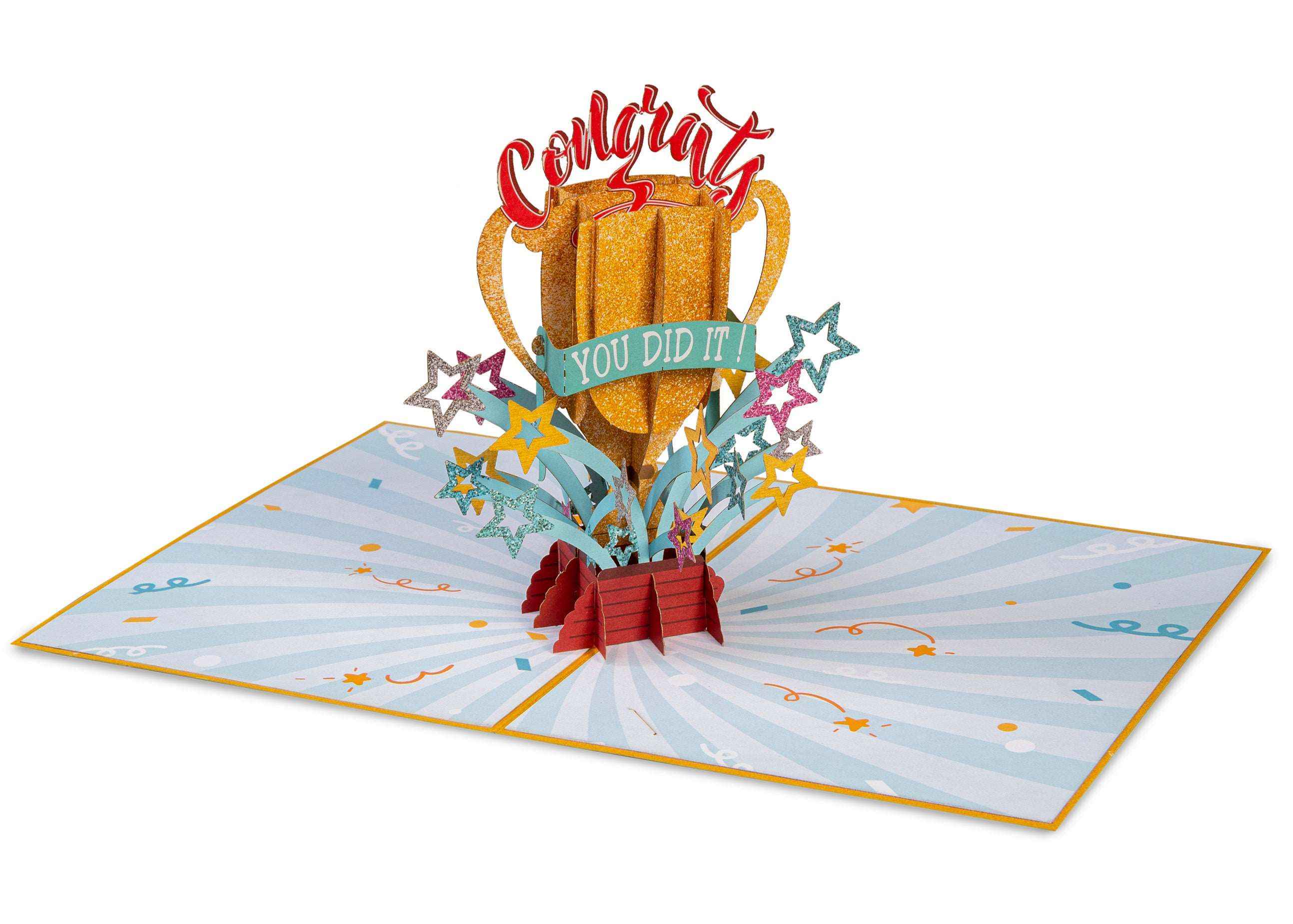 Congrats Pop Up Graduation Card - Image 5
