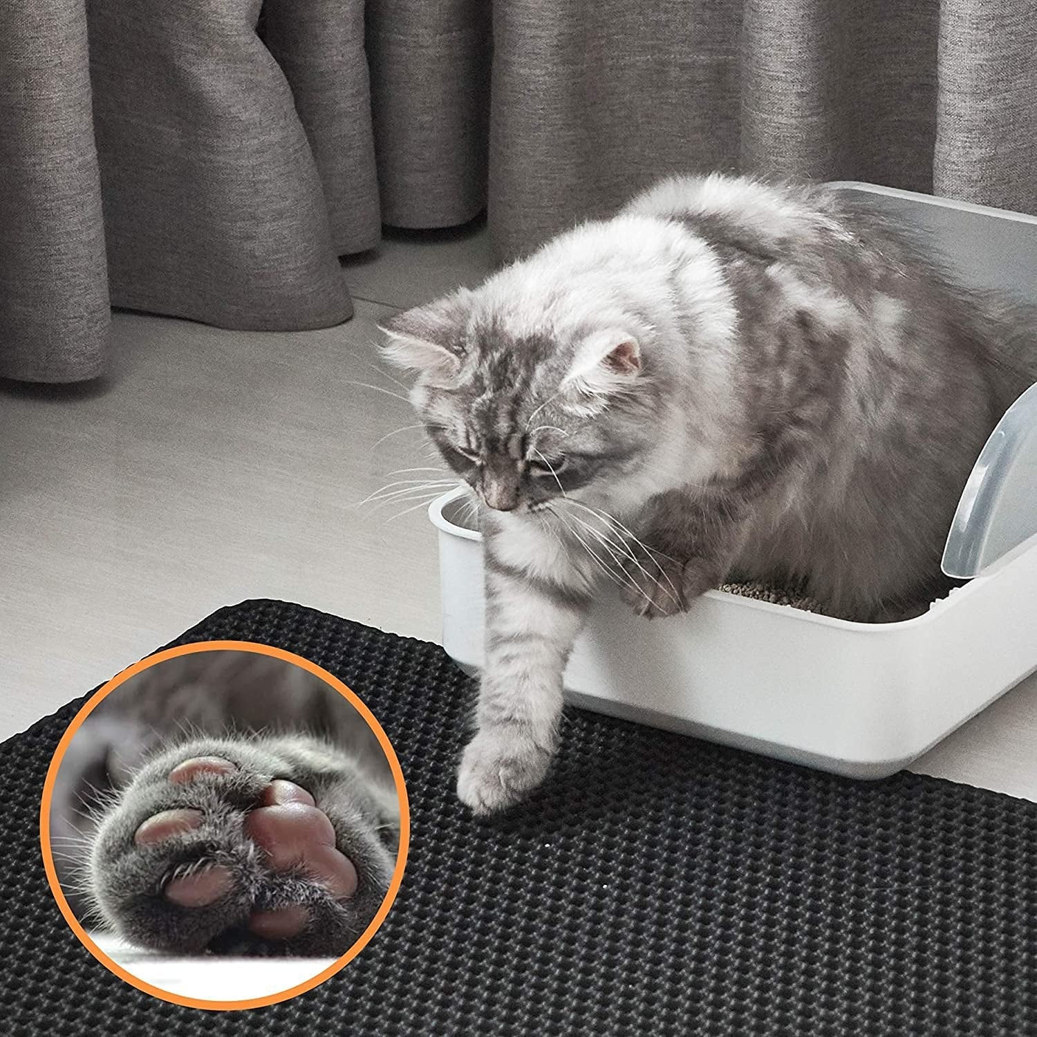Conlun Cat Litter Mat Cat Litter Trapping Mat - Image 6