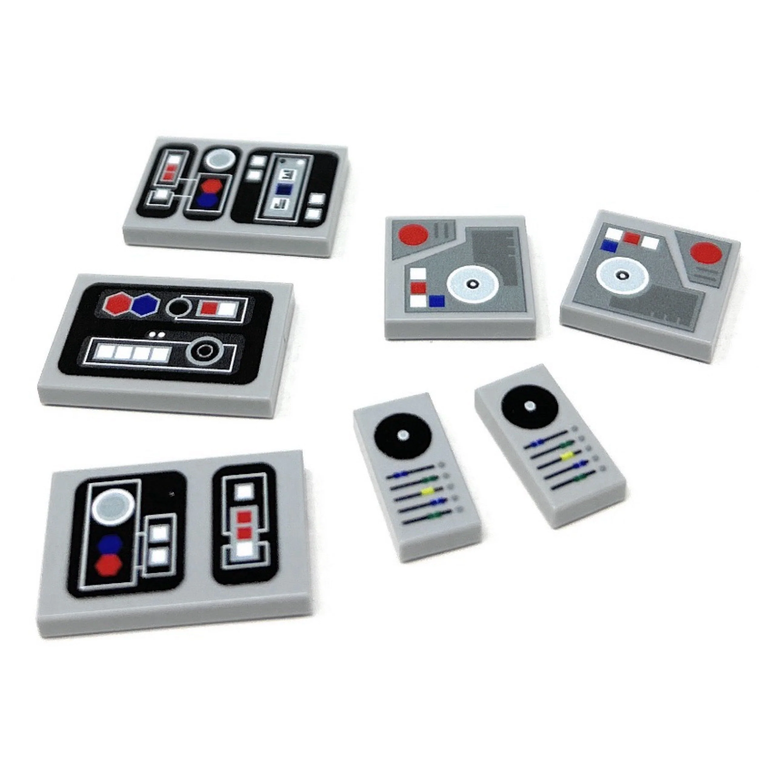 Control Panel Pack (Series 1) made using LEGO parts - B3 Customs - Image 2