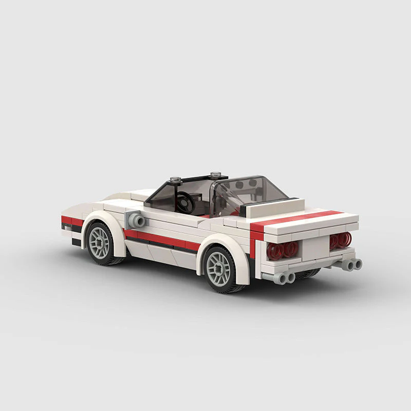 Convertible Car Model Building Block Toy - Image 3