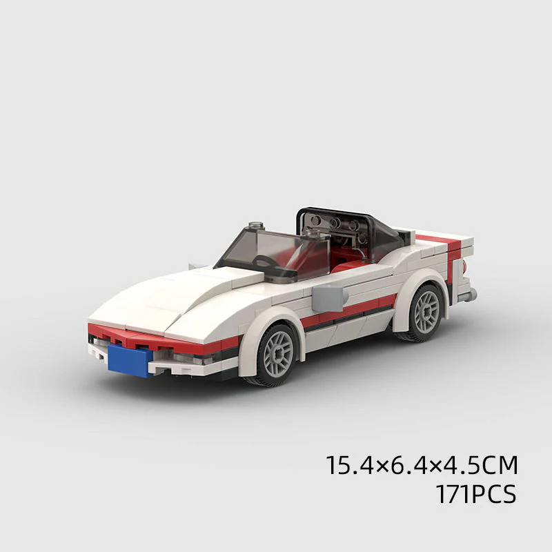 Convertible Car Model Building Block Toy - Image 5