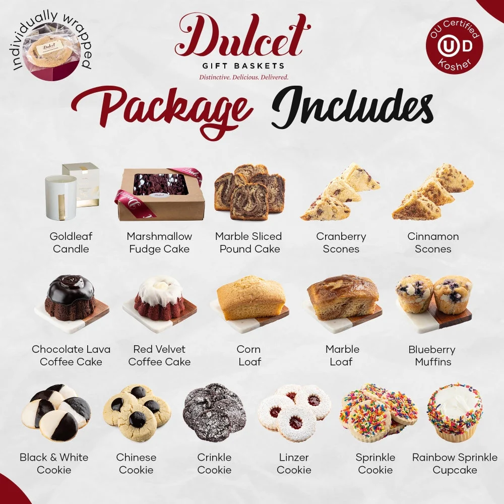 Cookies & Treats Gourmet Gift Tower - Image 5
