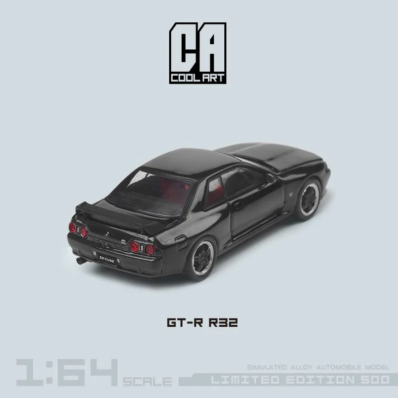 Cool ART Nissan Skyline GT-R R32 With Openable Hood 1:64 - Image 2