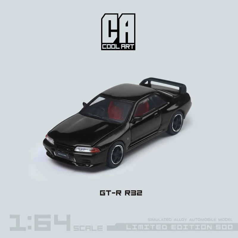 Cool ART Nissan Skyline GT-R R32 With Openable Hood 1:64 - Image 3