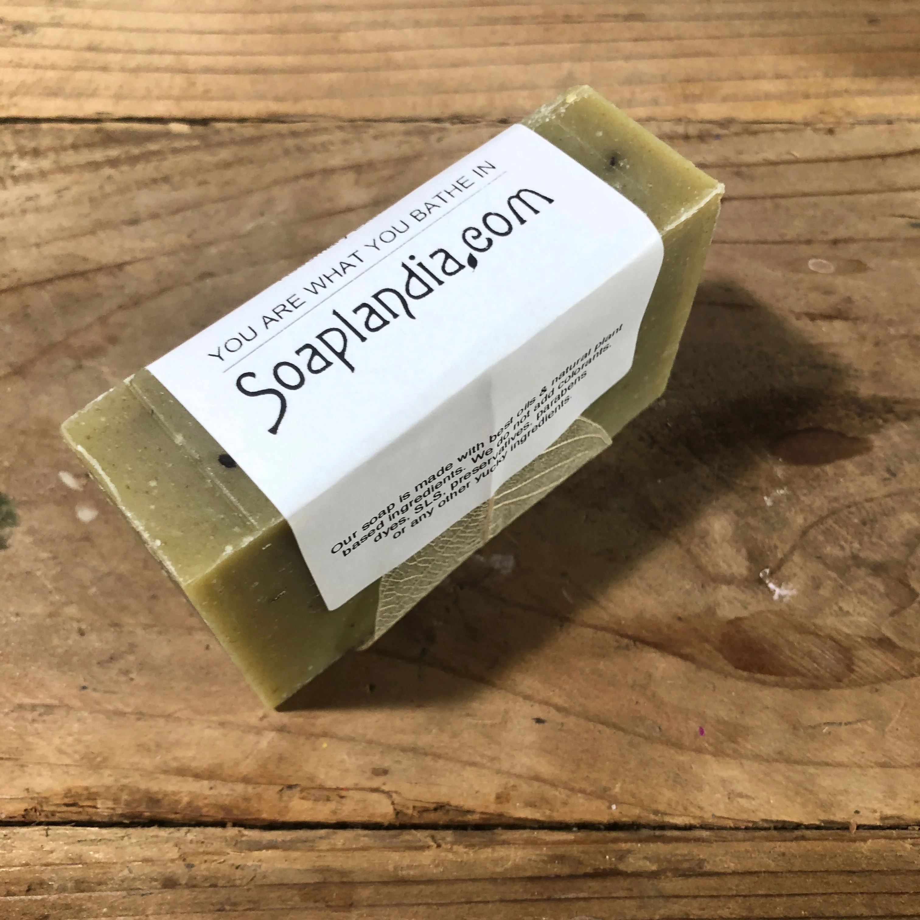 Cool Peppermint Bar Soap, Certified Organic - Image 5