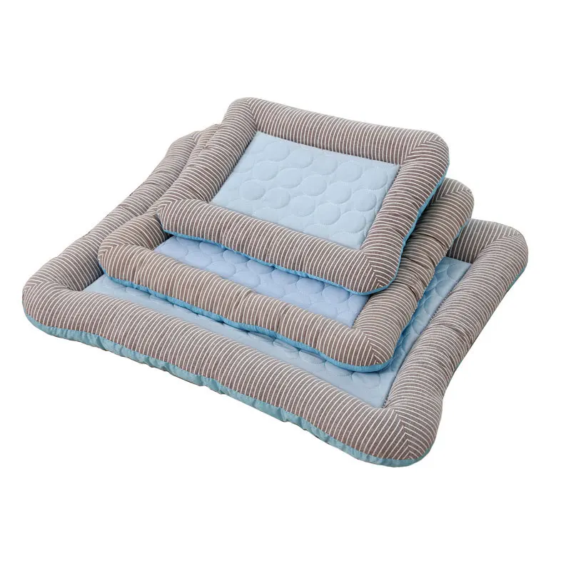 Cooling Pad Bed for Pets – Summer Ice Silk Mat - Image 4