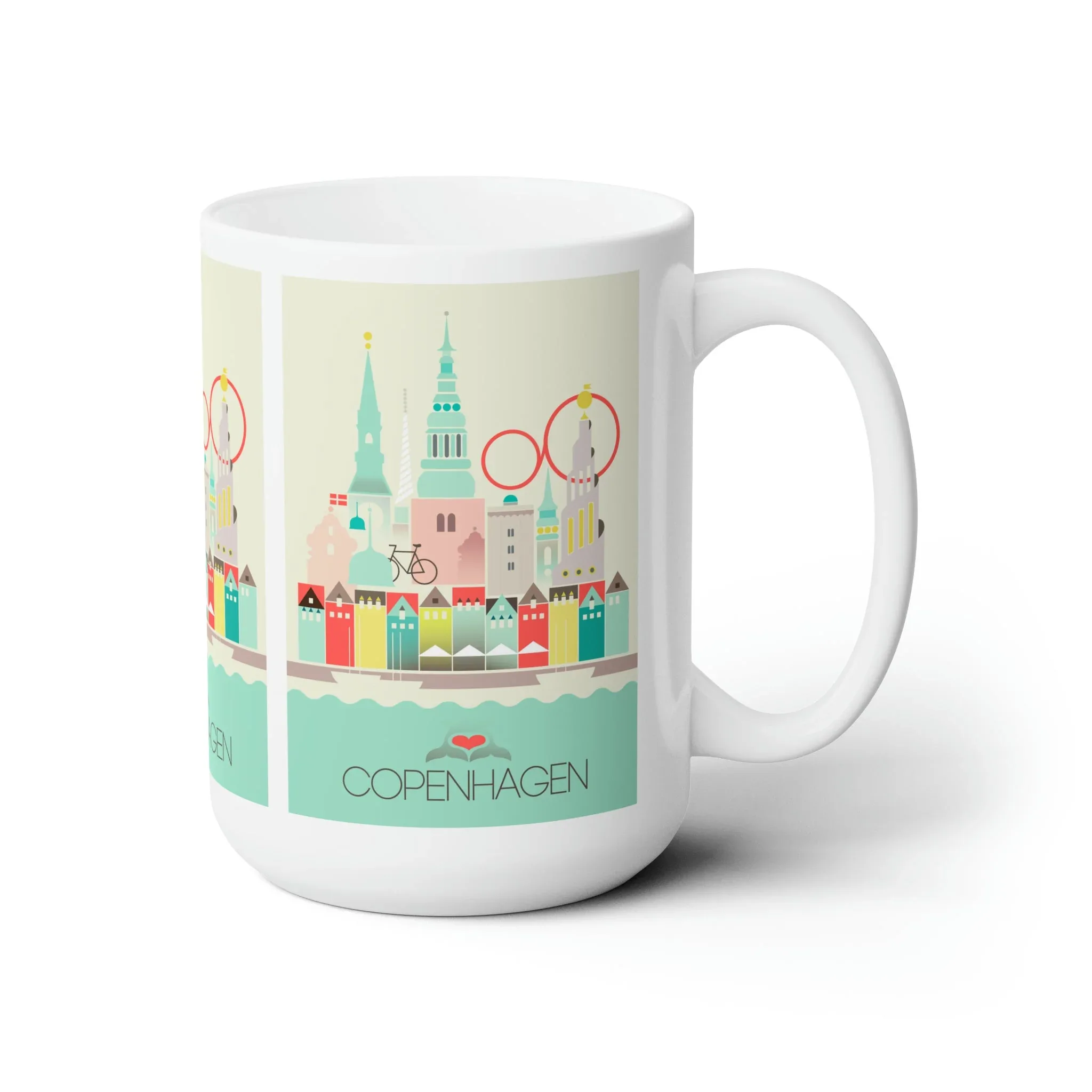 Copenhagen Ceramic Mug 11oz or 15oz - Image 3