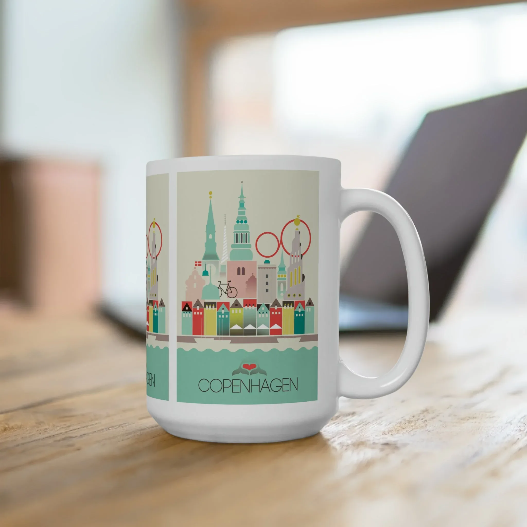 Copenhagen Ceramic Mug 11oz or 15oz - Image 4