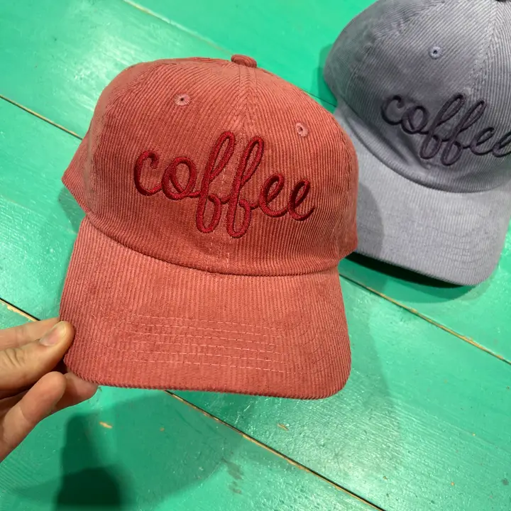 Corduroy Coffee Cap - Image 2