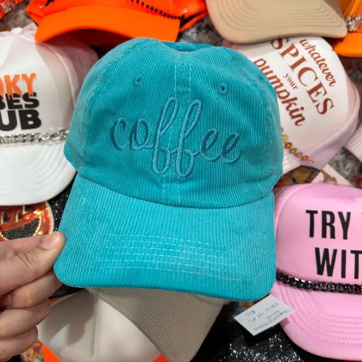 Corduroy Coffee Cap - Image 3