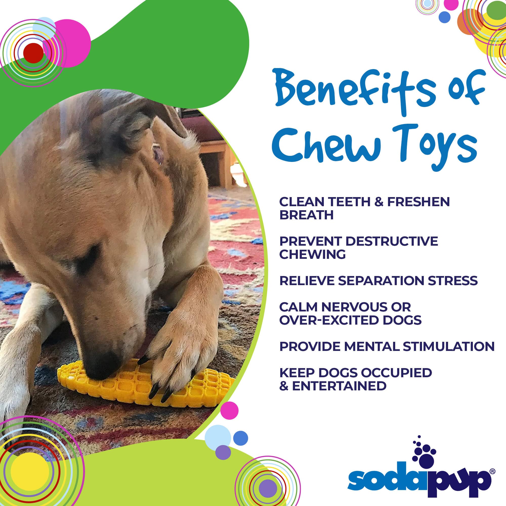 Corn on the Cob Nylon Dog Toy for Aggressive Chewers | USA Made | SodaPup - Image 6
