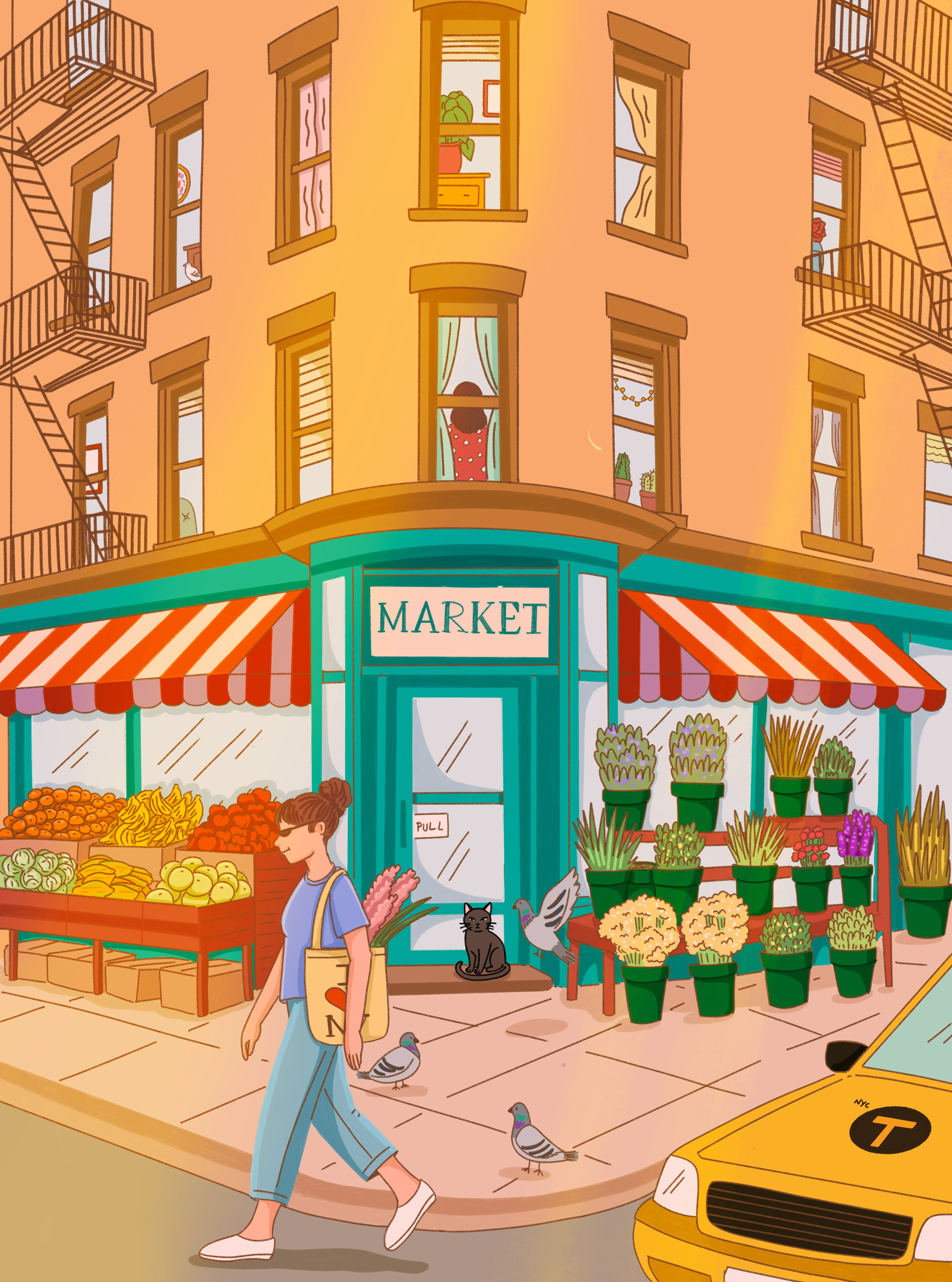 Corner Market (500 Piece) - Image 2