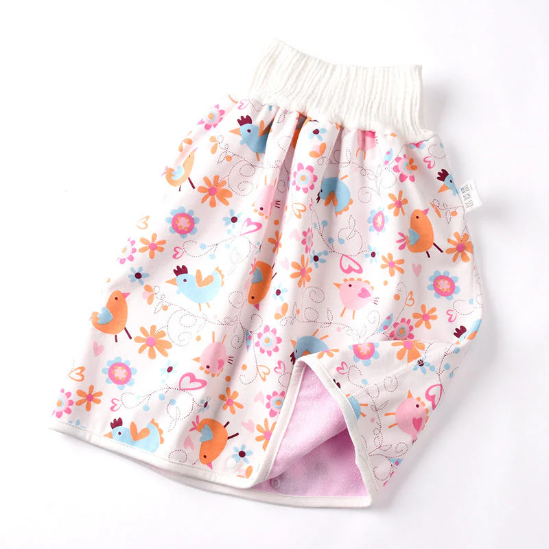 Cotton and bamboo fiber Baby diaper skirt - Image 28