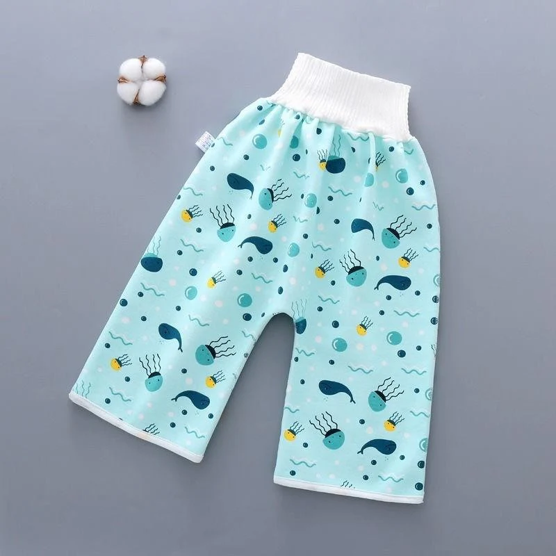 Cotton and bamboo fiber Baby diaper skirt - Image 30