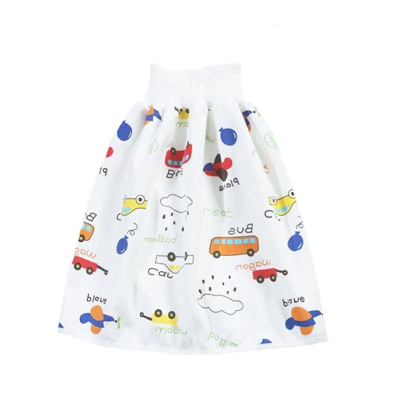 Cotton and bamboo fiber Baby diaper skirt - Image 5