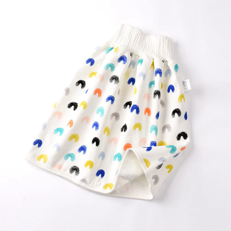 Cotton and bamboo fiber Baby diaper skirt - Image 6