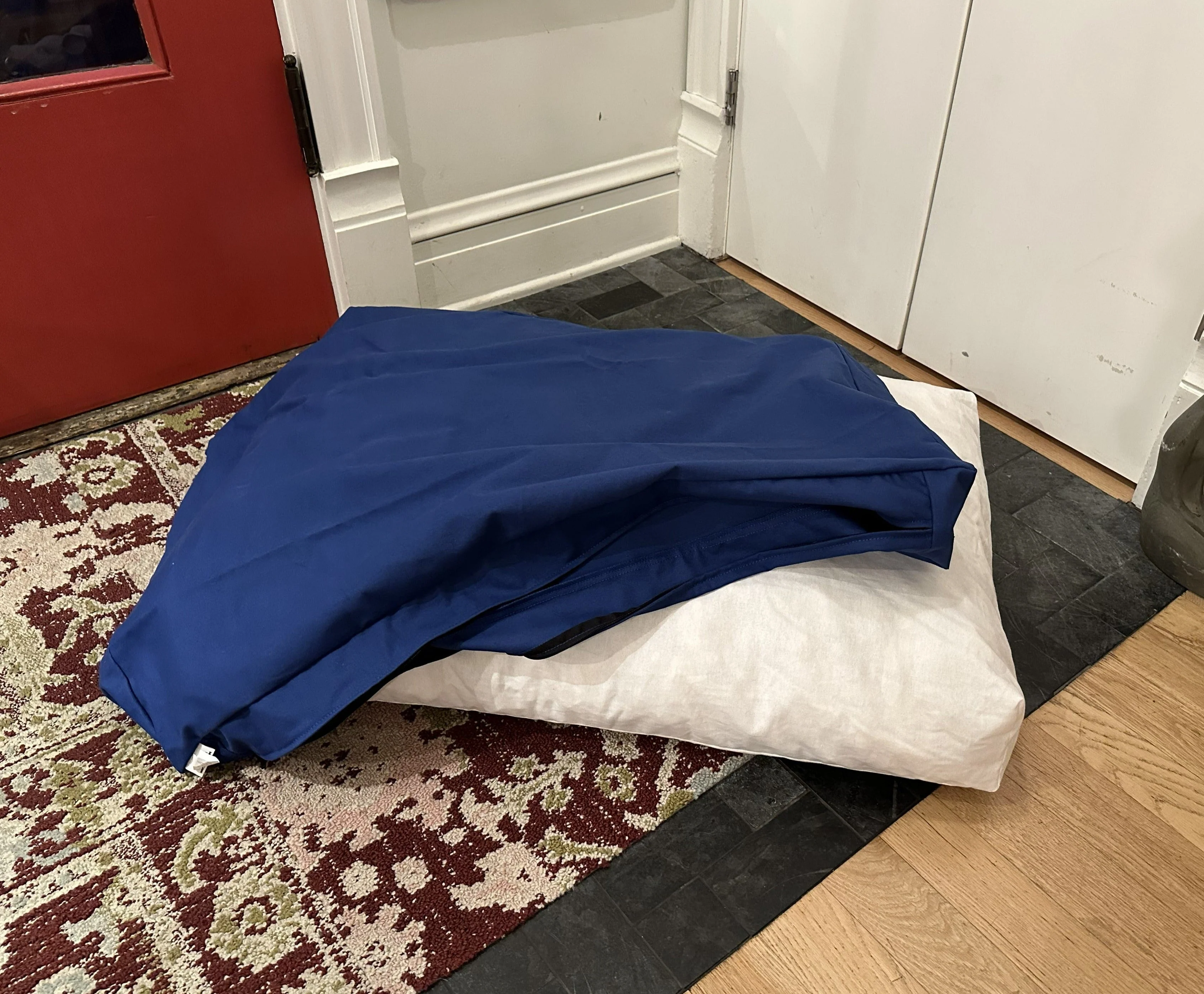 Cotton Duck Canvas Dog Bed - Lightweight CertiPUR Foam Fill - Image 15