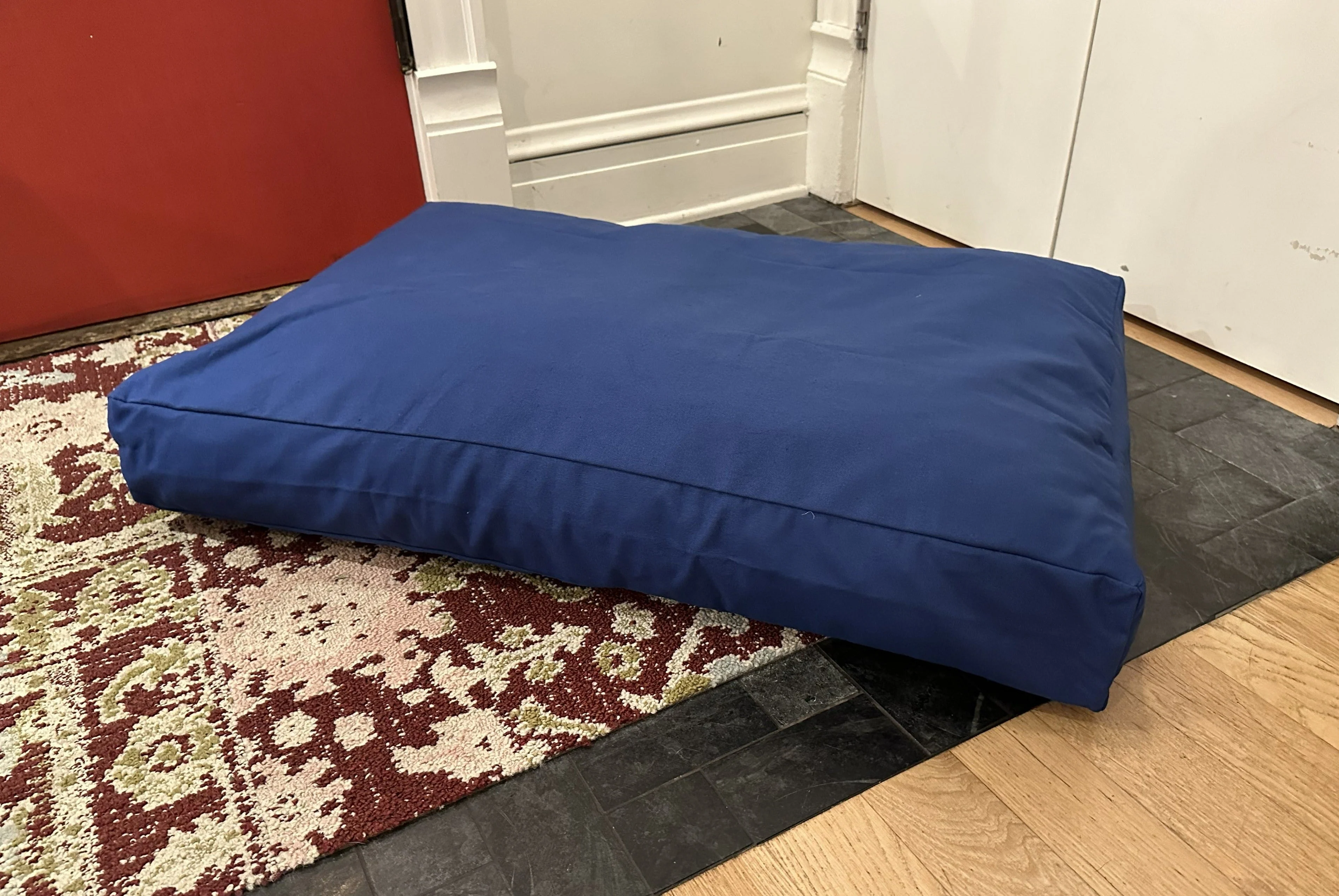 Cotton Duck Canvas Dog Bed - Lightweight CertiPUR Foam Fill - Image 16