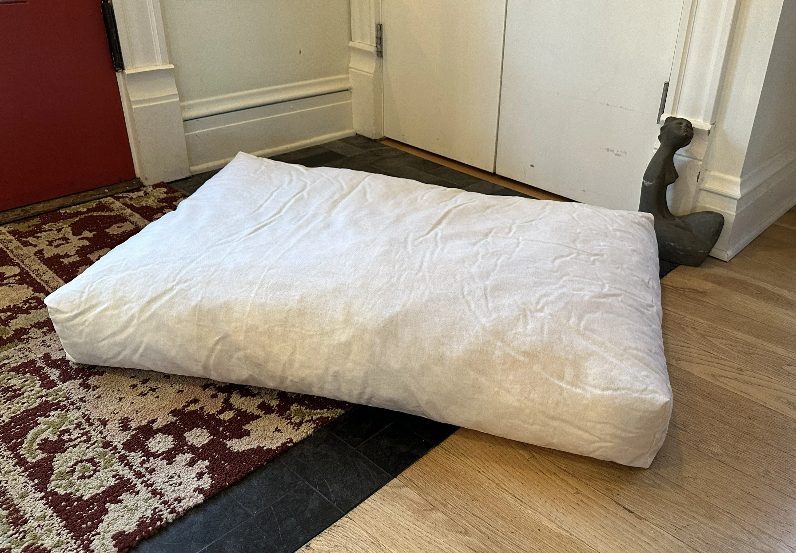 Cotton Duck Canvas Dog Bed - Lightweight CertiPUR Foam Fill - Image 18