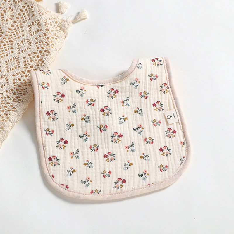 Cotton Gauze U-shaped Bib Baby Saliva Towel - Image 10