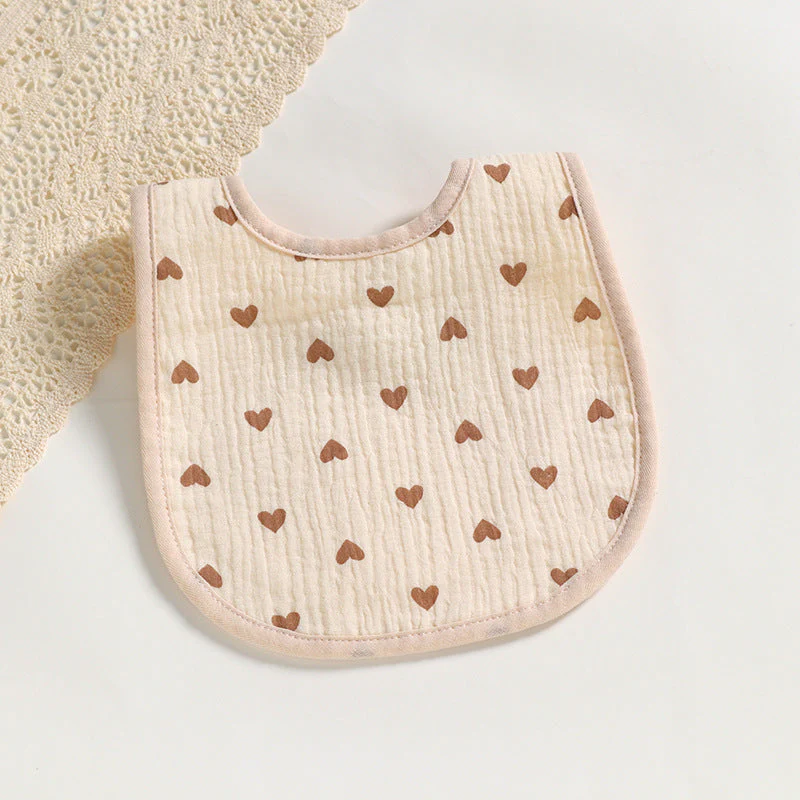Cotton Gauze U-shaped Bib Baby Saliva Towel - Image 2