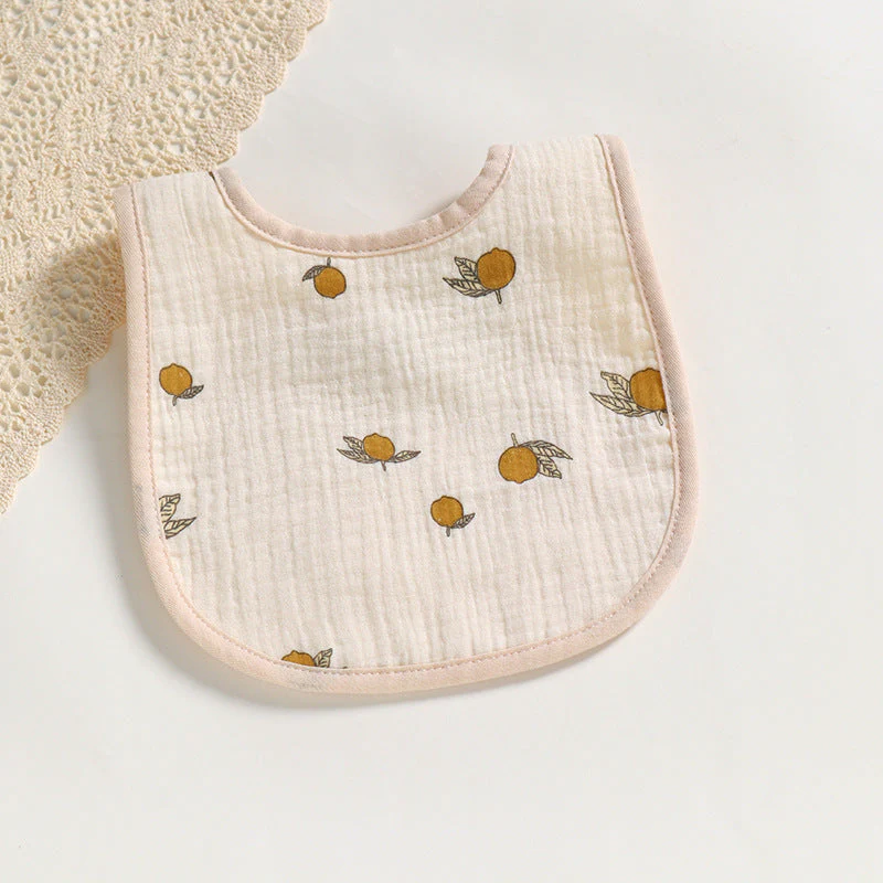 Cotton Gauze U-shaped Bib Baby Saliva Towel - Image 5