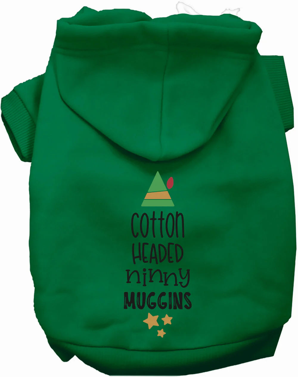 Cotton Headed Ninny Muggins Christmas Pet Hoodie - Image 2