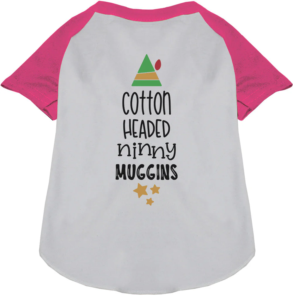 Cotton Headed Ninny Muggins Pet Raglan Shirt - Image 5