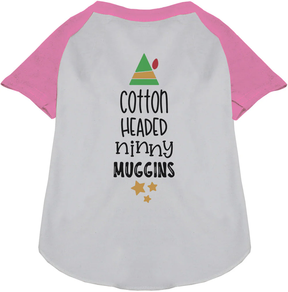 Cotton Headed Ninny Muggins Pet Raglan Shirt - Image 6