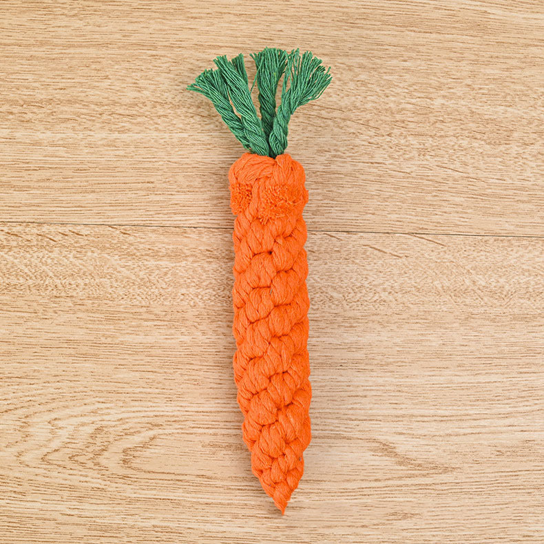 Cotton Rope Dog Toy – Cute Animals Chew - Image 2
